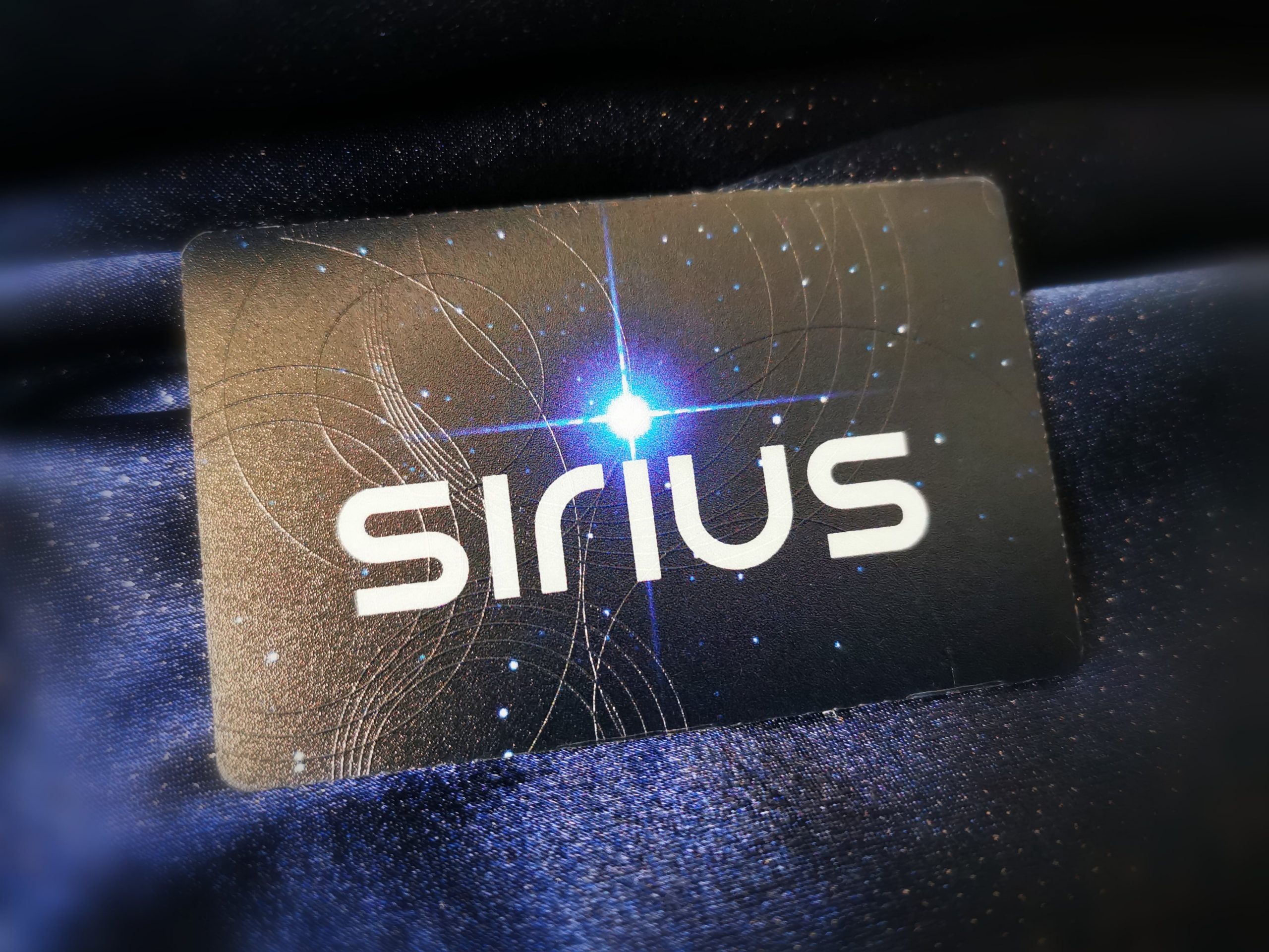 SIRIUS - Osebna zaščitna kartica