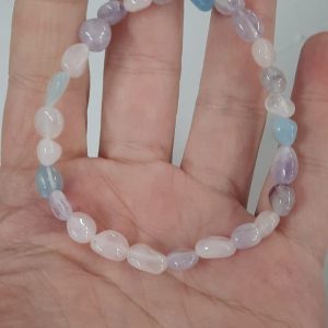 Zapestnica kunzi in akvamarin